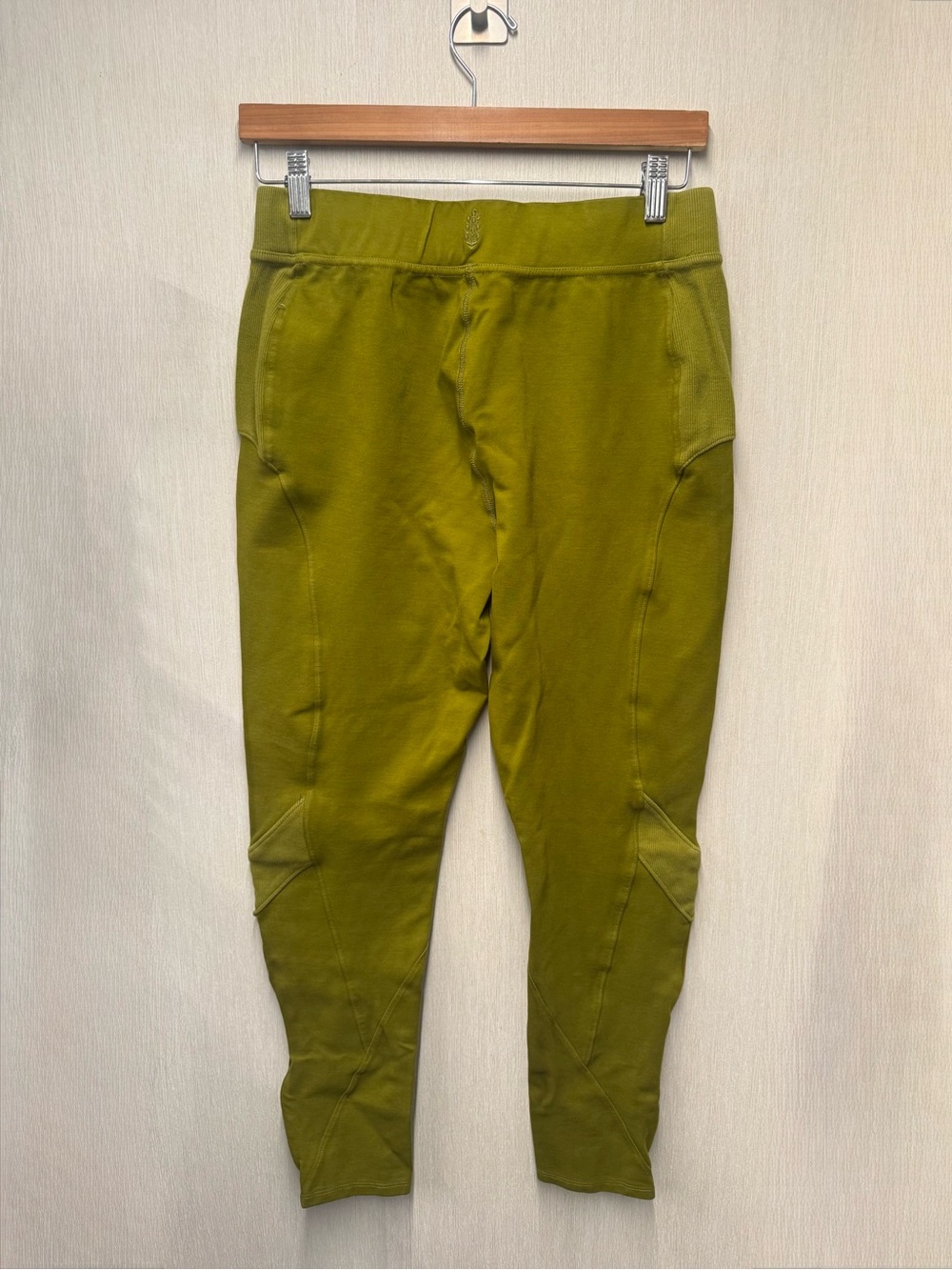 Free People Movement Dusted Military Green Leggings, Size Medium - Picture 5 of 10